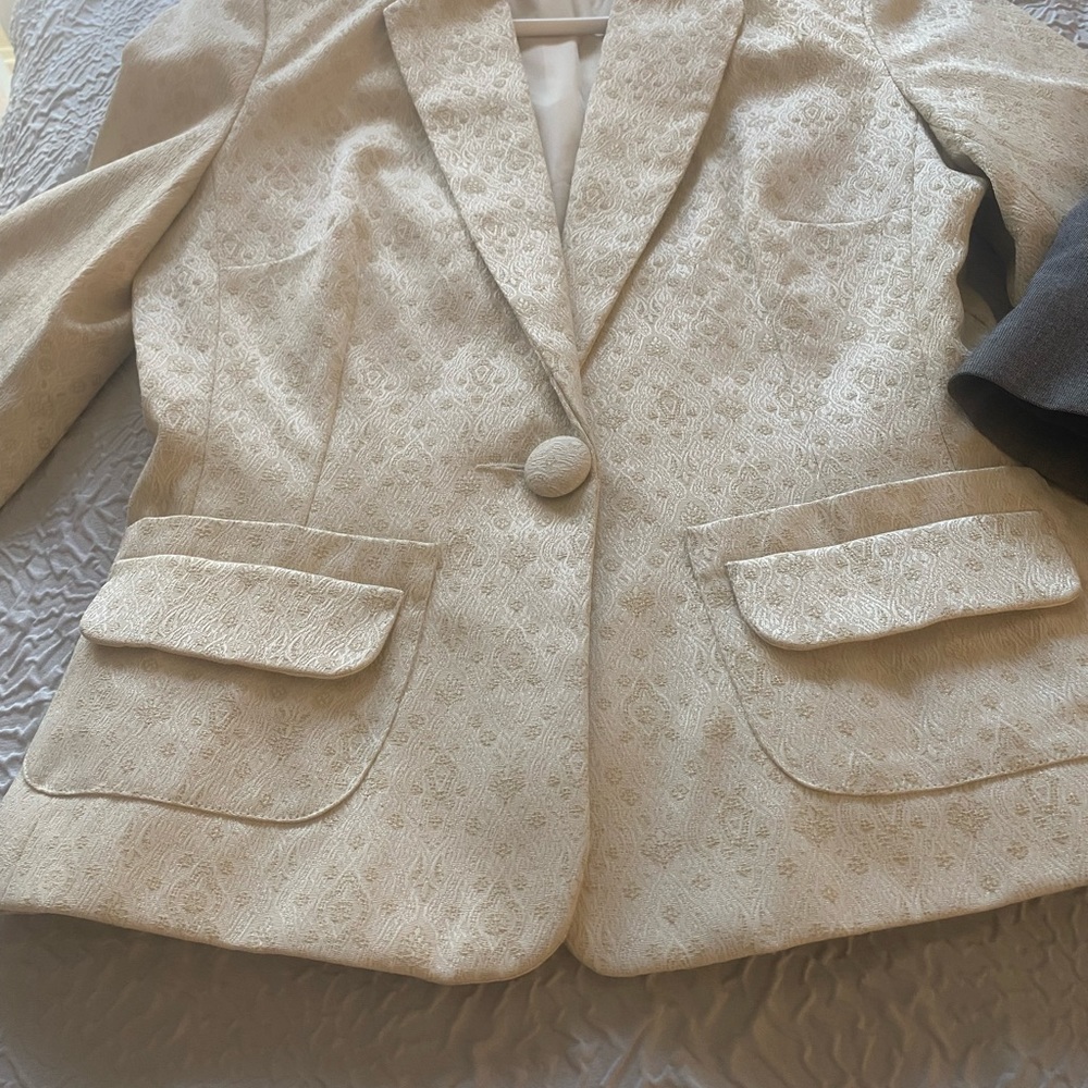 Beige dress jacket